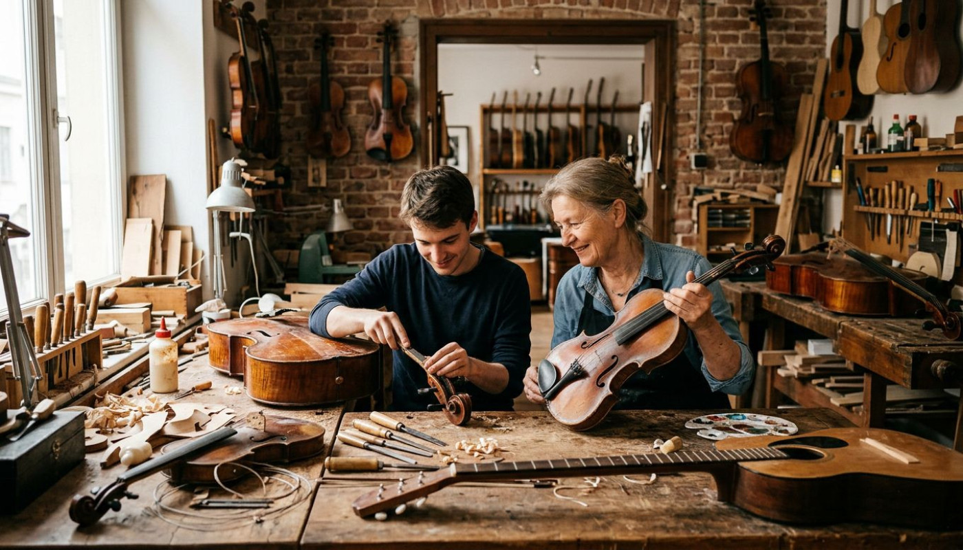 De la boutique à l'atelier : la seconde vie insoupçonnée des instruments cassés